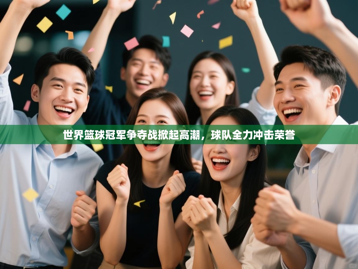 世界篮球冠军争夺战掀起高潮，球队全力冲击荣誉